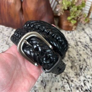 Wrangler Braided Leather Belt